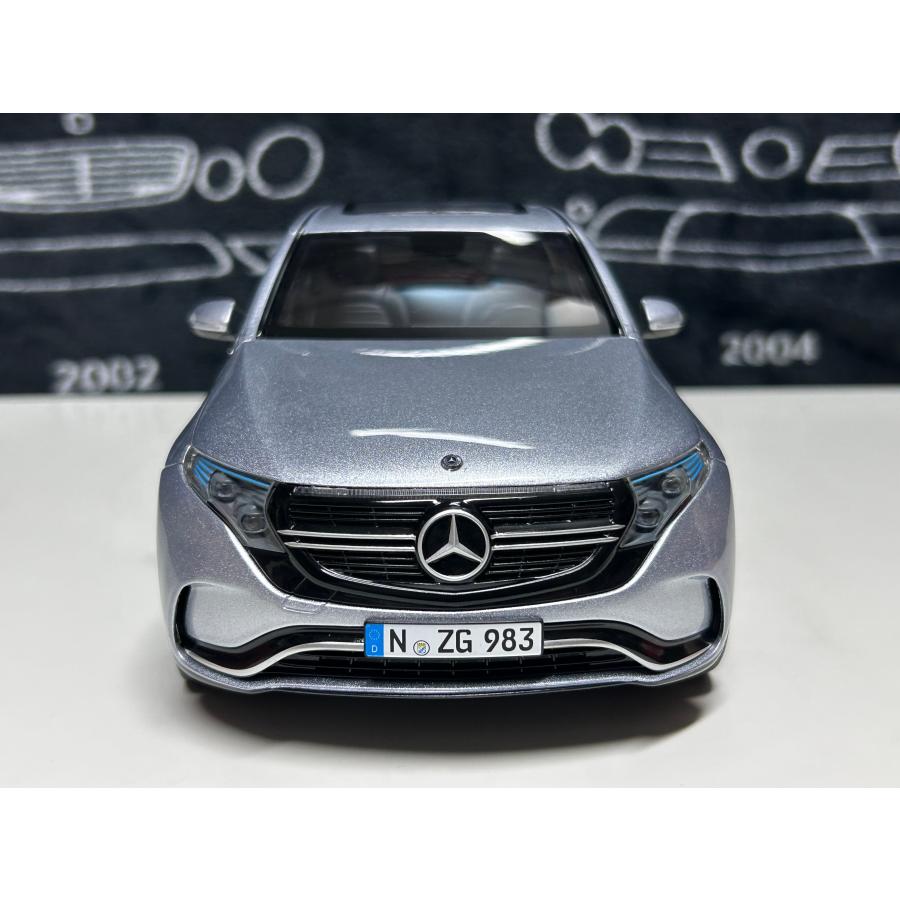 NZG 1/18 Mercedes Benz EQC 400 4Matic (N293) hightec silver