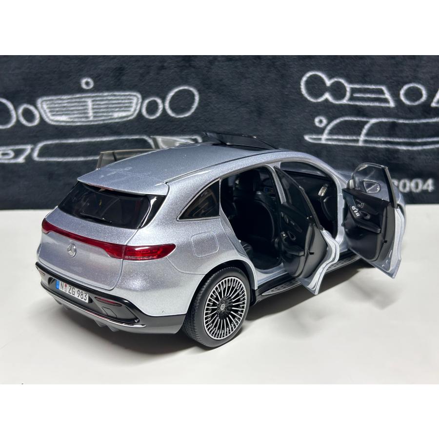 NZG 1/18 Mercedes Benz EQC 400 4Matic (N293) hightec silver