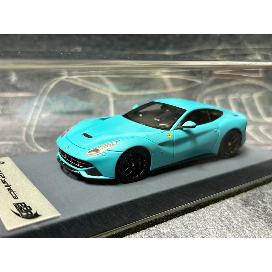 1:43 BBR Ferrari F12 Berlinette Bébé Bleu Mat / Blanc Base