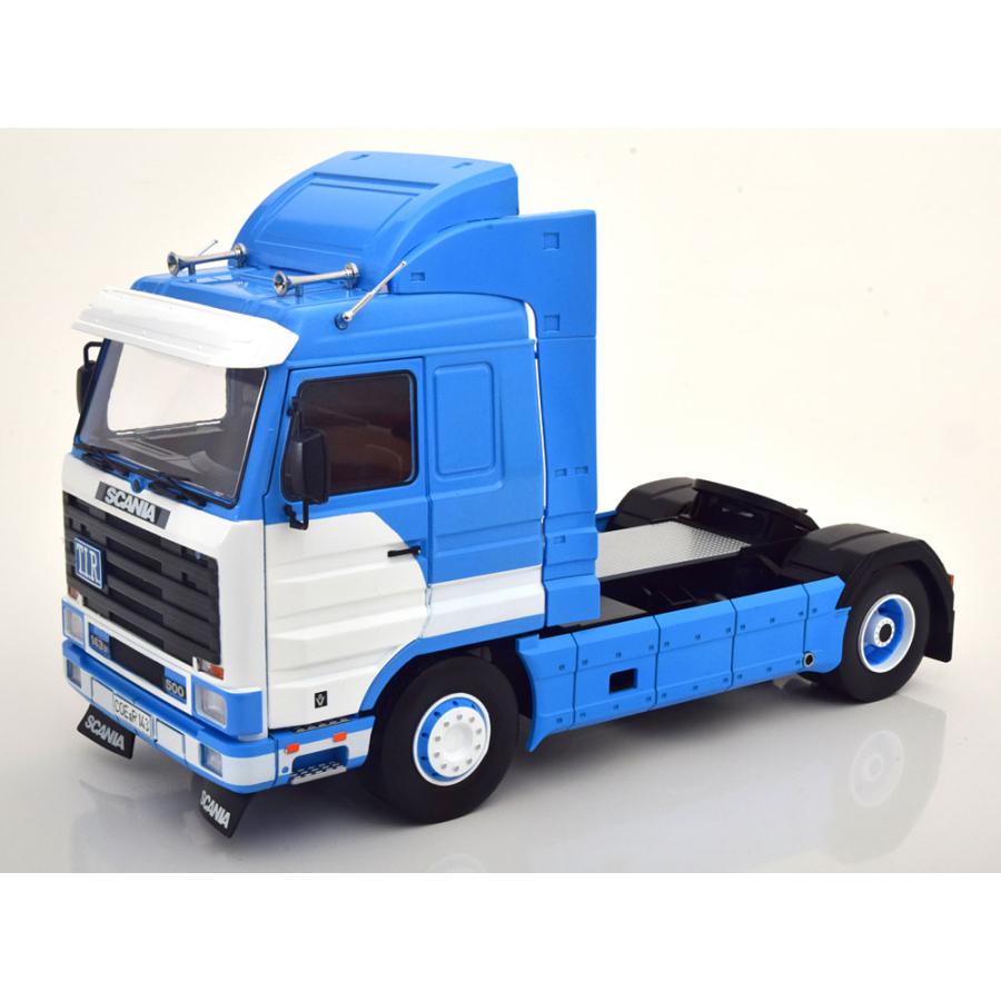 KKスケール Road Kings 1/18 Scania 143 Streamline 1995 lightblue
