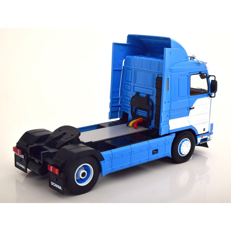 KKスケール Road Kings 1/18 Scania 143 Streamline 1995 lightblue