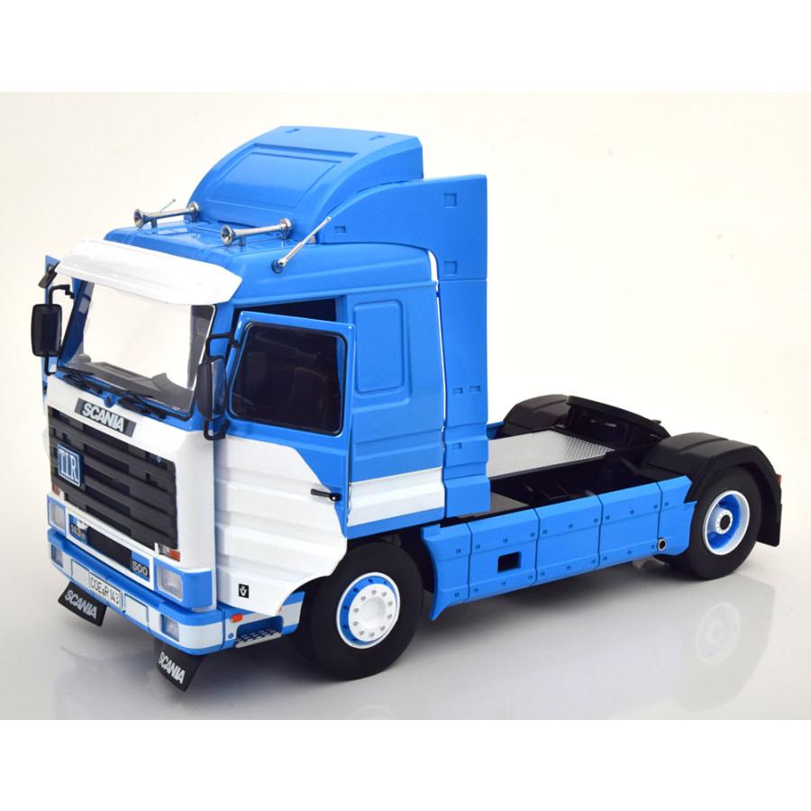 スカニアジャパン　スカニア　R500 フルトレーラー　1/50 KKスケール Road Kings 1/18 Scania 143 Streamline 1995 lightblue
