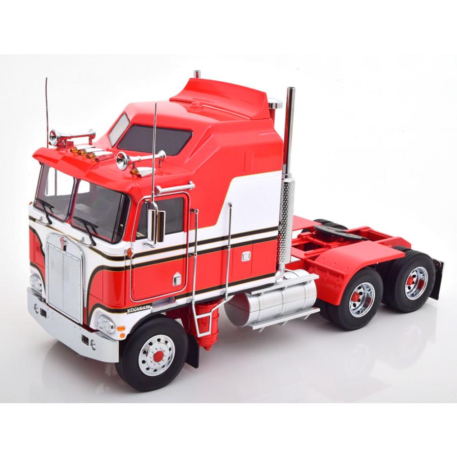KKスケール Road Kings 1/18 Kenworth K100 Aerodyne 1976 レッド