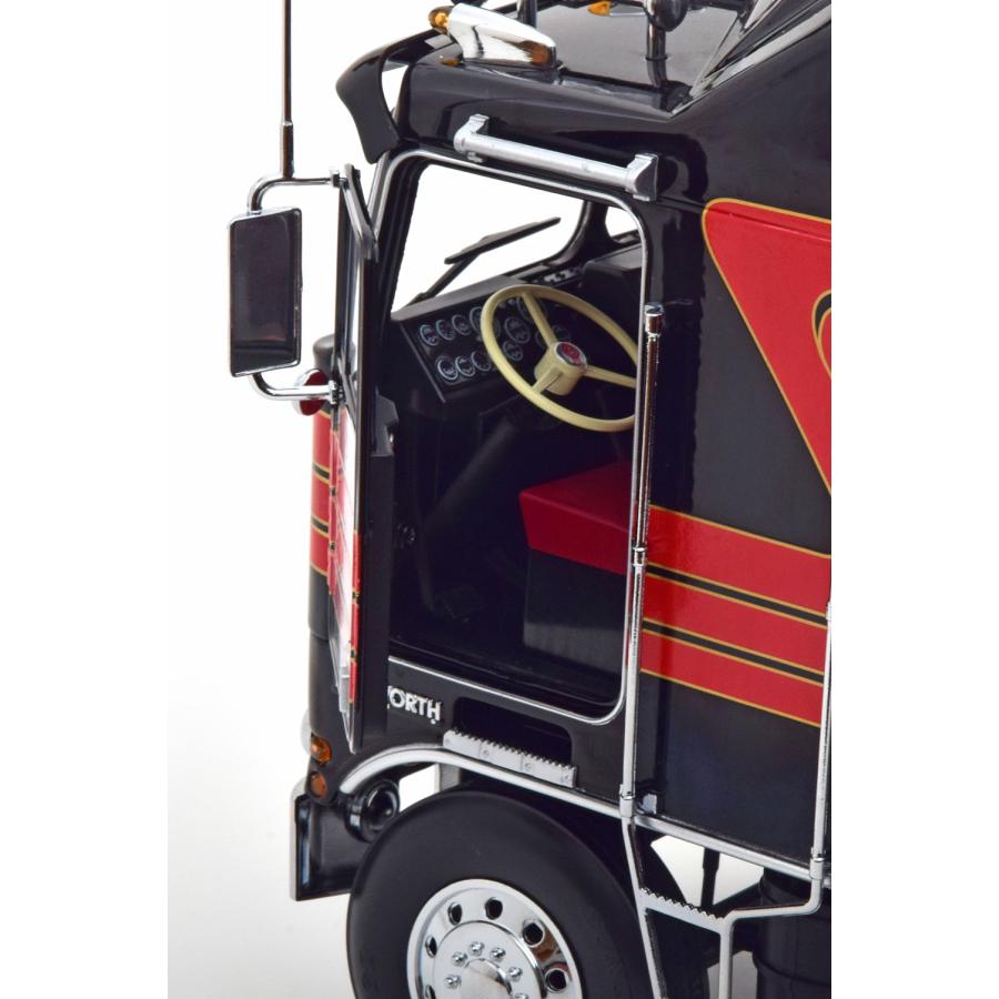 KKスケール Road Kings 1/18 Kenworth K100 Aerodyne 1976 ブラック