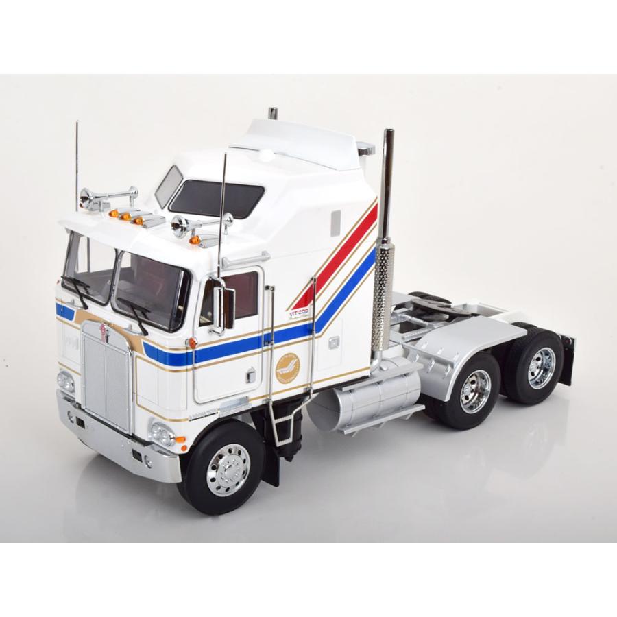 KKスケール Road Kings 1/18 Kenworth K100 Aerodyne 1976 ホワイト