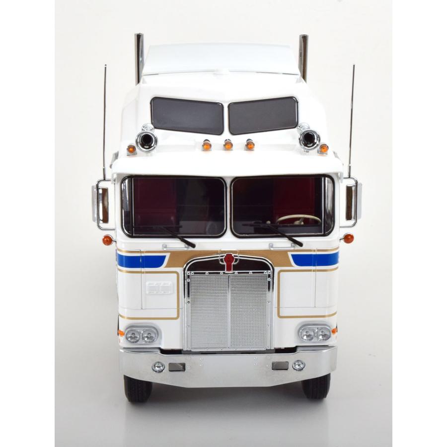 KKスケール Road Kings 1/18 Kenworth K100 Aerodyne 1976 ホワイト