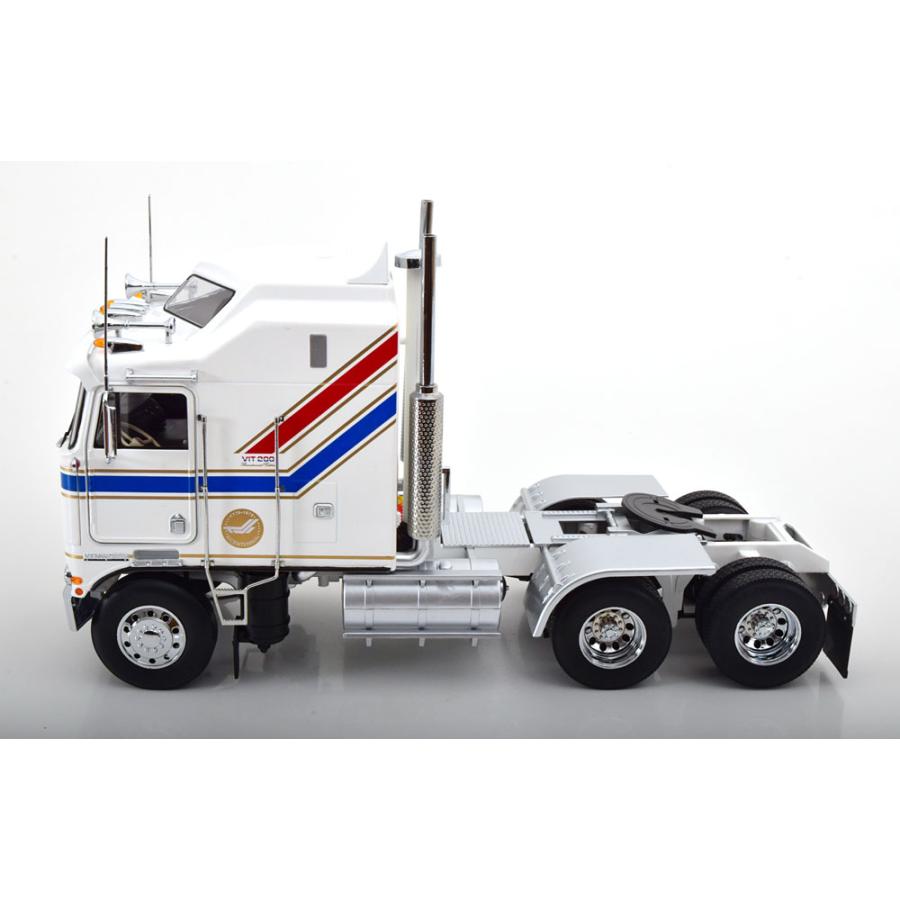 KKスケール Road Kings 1/18 Kenworth K100 Aerodyne 1976 ホワイト