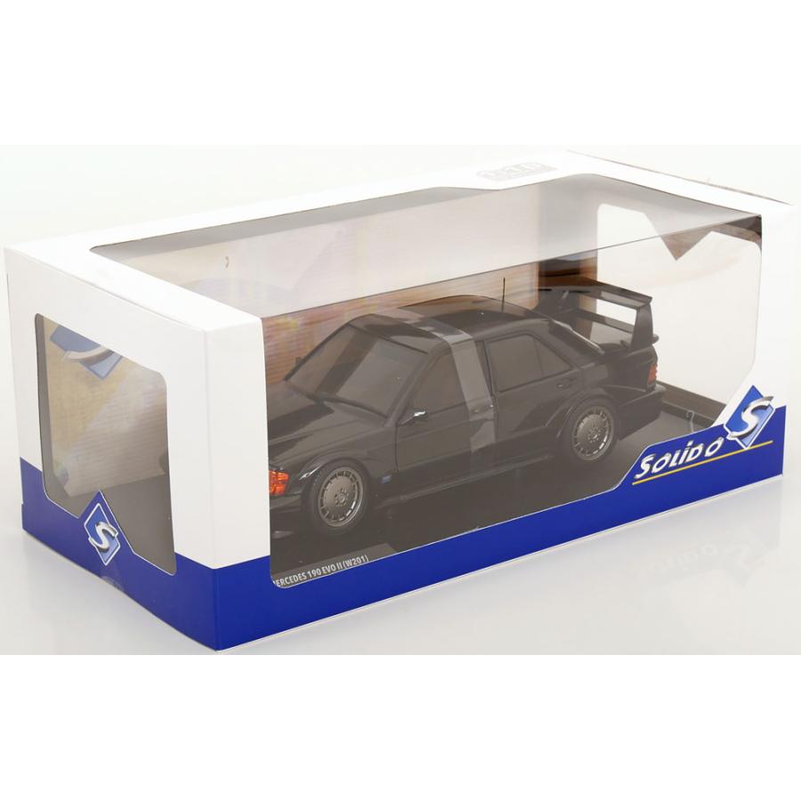 SOLIDO solido 1/18 Mercedes Benz 190 W201 EVO II 1990 ブラック