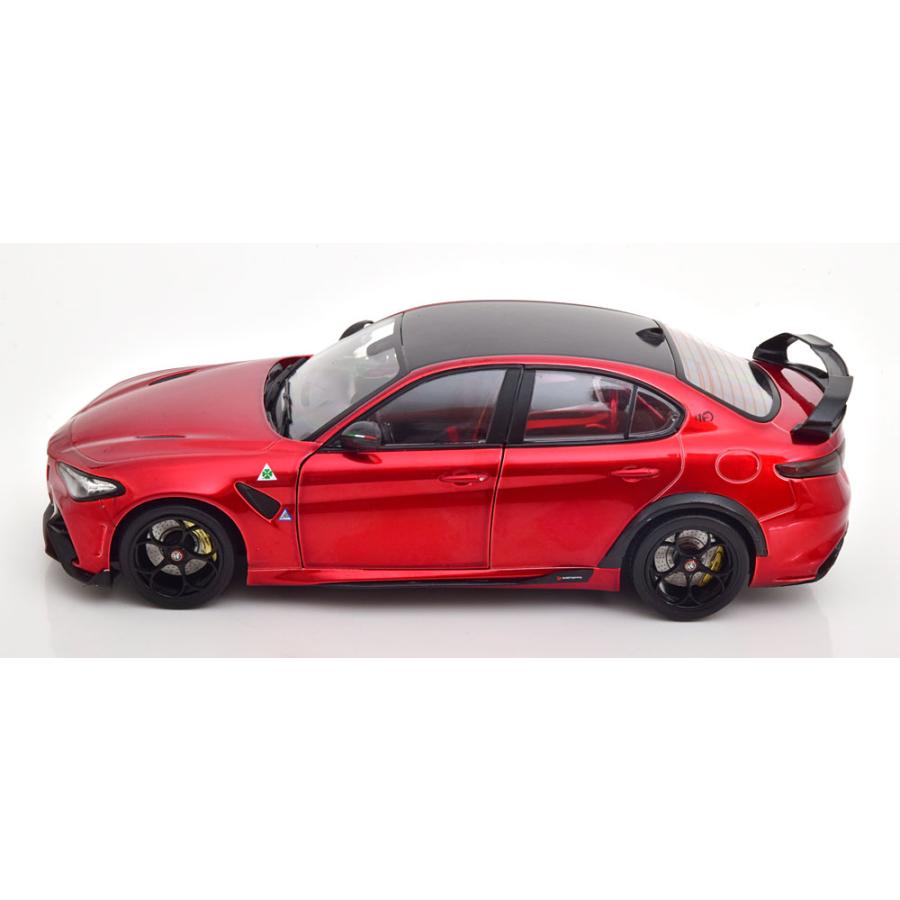 solido S1806901 ALFA ROMEO GIULIA GTA M Aucun Miniature Collection Car, Red, 1/18ème