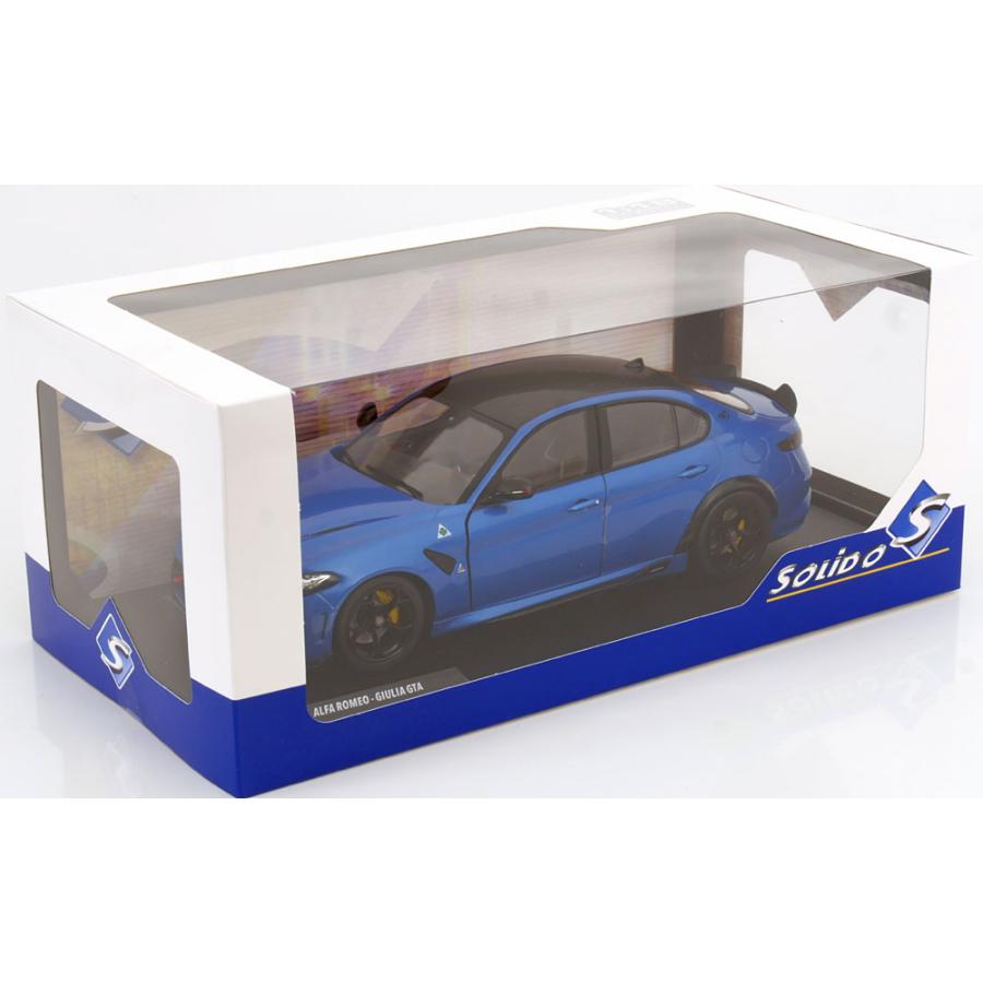 SOLIDO solido 1/18 Alfa Romeo Giulia GTA 2022 ブルーメタリック