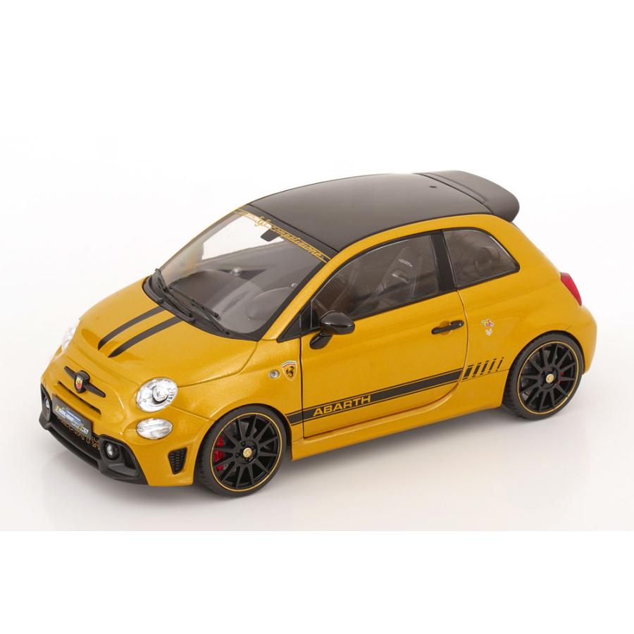 ソリド 1/18 アバルト F595 ソリドワークス2024 イエローメタリック Fiat F595 Abarth SOLIDO WORKS - 2024 - Solido
