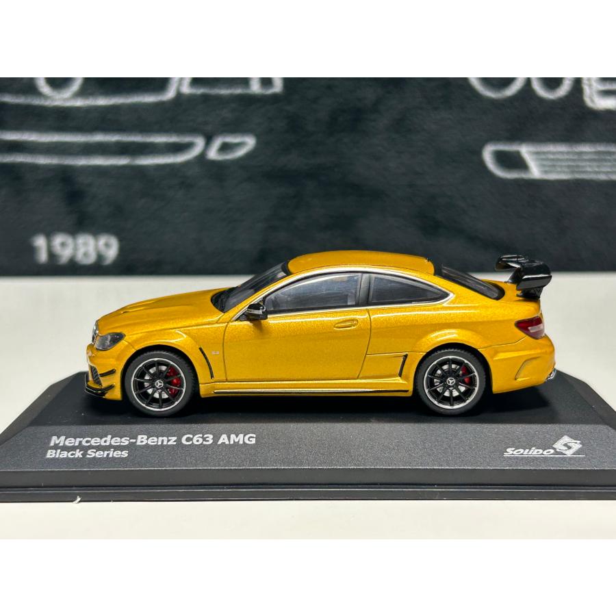 SOLIDO solido 1/43 Mercedes Benz AMG C63 Coupe Black Series 2012