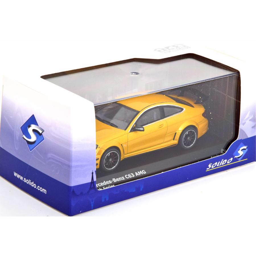 SOLIDO solido 1/43 Mercedes Benz AMG C63 Coupe Black Series 2012