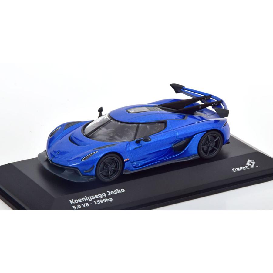 SOLIDO solido 1/43 Koenigsegg Jesko 5 0 V8 2021 ブルーメタリック