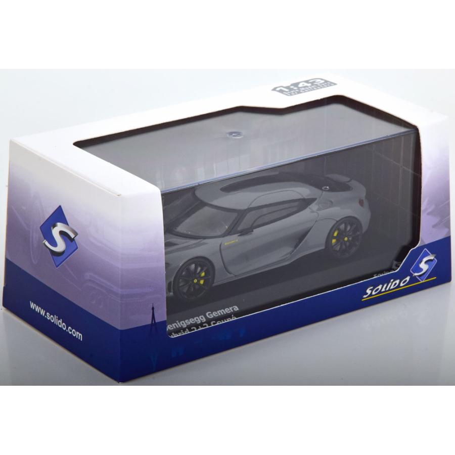 SOLIDO solido 1/43 Koenigsegg Gemera Hybrid 2 2 Coupe 2021 グレー