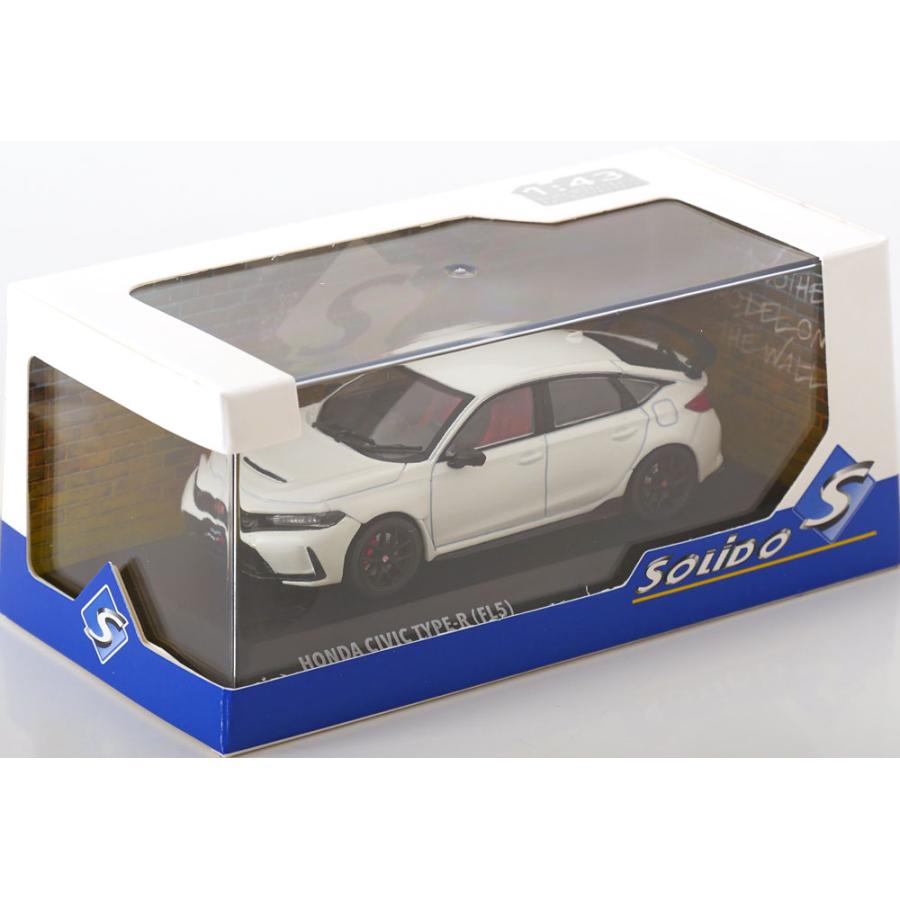 SOLIDO solido 1/43 Honda Civic Typ R (FL5) 2022 ホワイト ホンダ