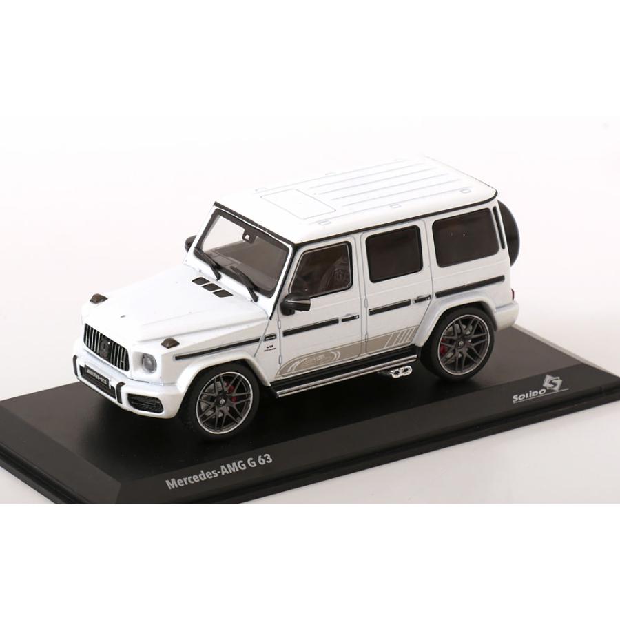 SOLIDO solido 1/43 Mercedes Benz G63 AMG 2022 ホワイトメタリック
