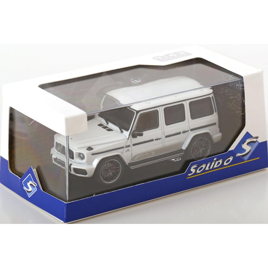 SOLIDO solido 1/43 Mercedes Benz G63 AMG 2022 ホワイトメタリック