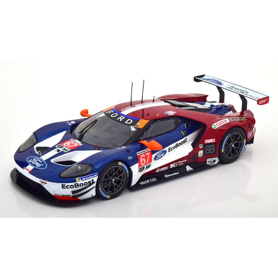 ixo Ixo 1/18 Ford GT #67 Class Winner 24h Daytona 2018 Briscoe