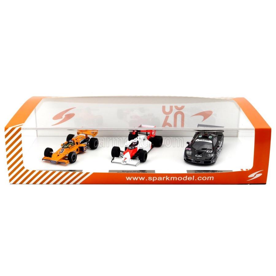 スパーク Spark 1/43 限定品 McLaren M16C F1 MP4/2 GTR 3台 スパーク Spark 1/43 限定品 McLaren M16C F1 MP4/2 GTR 3台