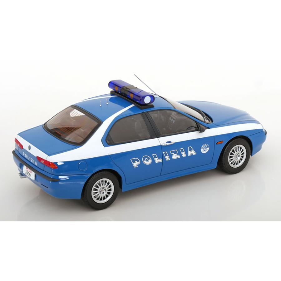 Triple9 1/18 Alfa Romeo 156 1998 POLIZIA アルファロメオ