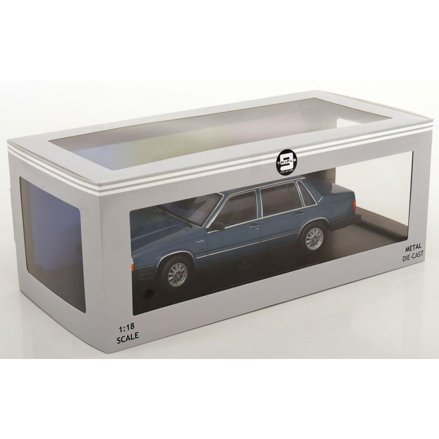 Triple9 1/18 Volvo 760 1985 Bluemetallic ボルボ ミニカー : Garage