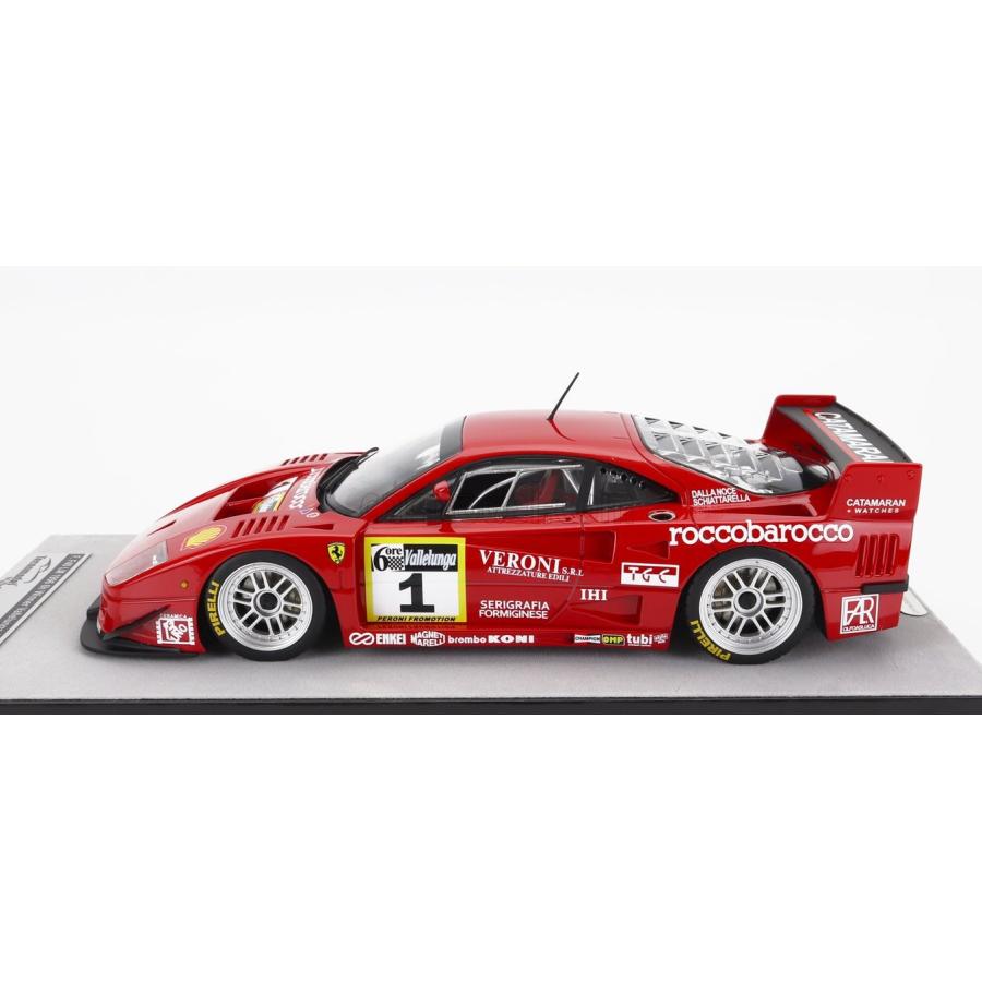 TECNOMODEL 1/18 Ferrari F40 GTE #1　6h VALLELUNGA GOLD CUP 1996　フェラーリ　テクノモデル｜garage-forza｜05