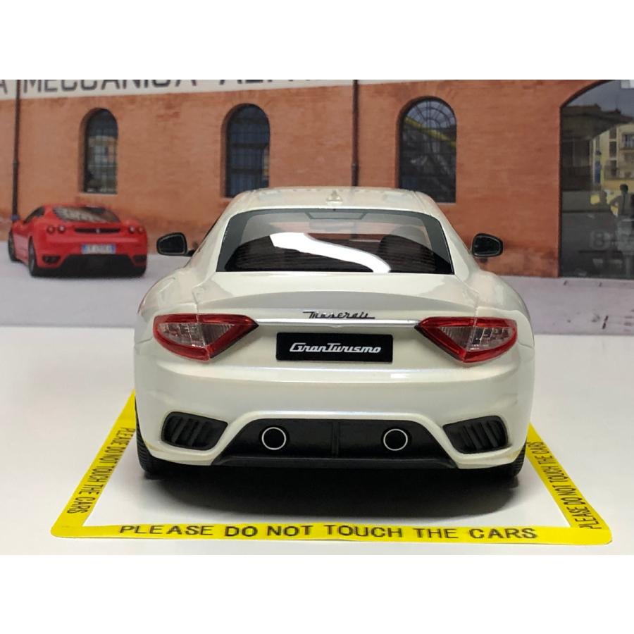 TSM MODEL TOPSPEED 1/18 Maserati Granturismo MC Bianco birdgage