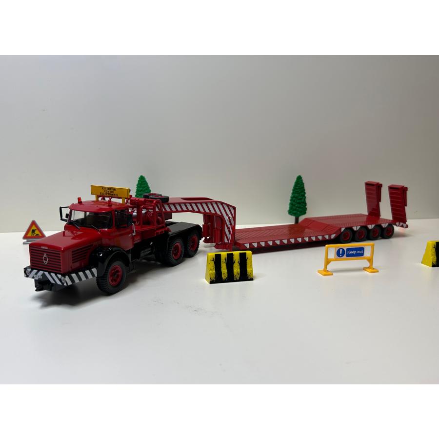 ixo 1/43 Berliet TBO 15M3 6x4 Heavy transport 1967 重量物運搬車