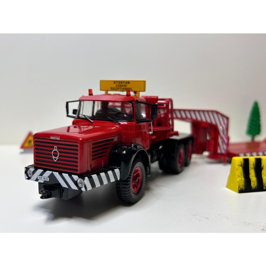 BERLIET TBO 15 M3 6 x 4 Camion Semi Remorque Porte-Engins ZUCCONI 1/43 Neuf EUR 159,90 - FR