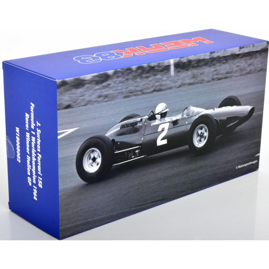 Werk83 1/18 Ferrari 158 #2 Winner GP Italy World Champion 1964