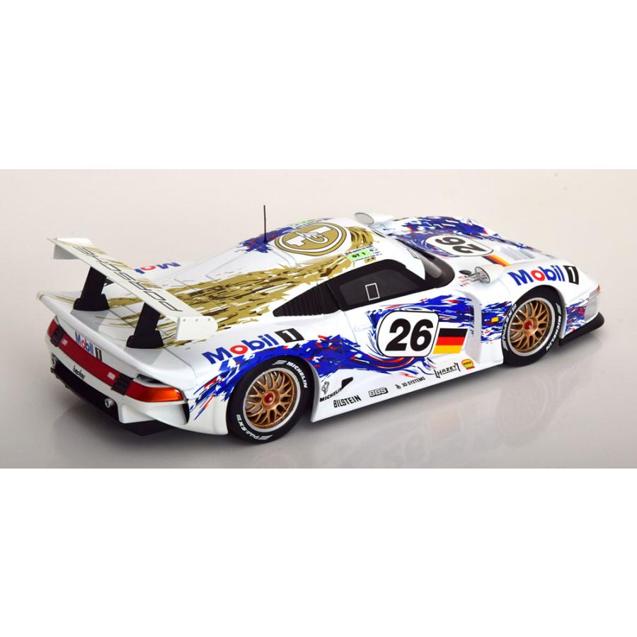 ランキング受賞 Werk83 1/18 Porsche 911 GT1 3.2L TURBO #26 24h LE MANS 1996 Y.DALMAS K.WENDLINGER S.GOODYEAR　ポルシェ