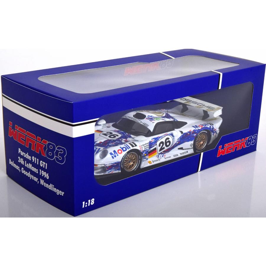 セール！ Werk83 1/18 Porsche 911 GT1 3.2L TURBO #26 24h LE MANS