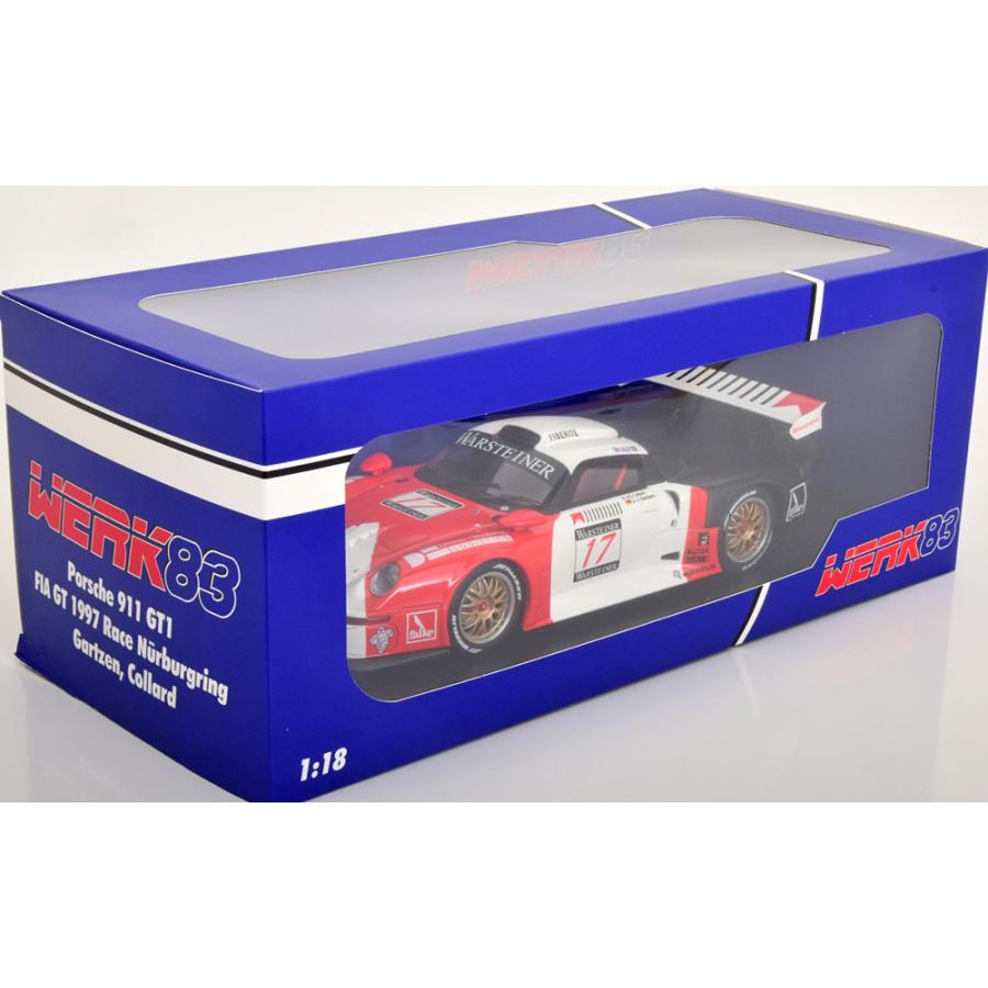 セール！ Werk83 1/18 Porsche 911 GT1 #17 Fia GT Nurburgring 1997