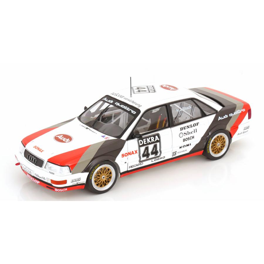 1990 Audi V8 Quattro DTM Team SMS Final Hockenheim #44 H.-J.Stuck ( Minichamps) + 1990 Audi V8 Quattro DTM Team SMS Final Hockenheim #45 W.Röhrl (Minichamps) 1/576 pcs. 1:43