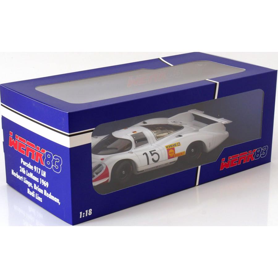 WERK 83 1/18 - PORSCHE 917 LH - 24h Le Mans 1969 - Little Bolide
