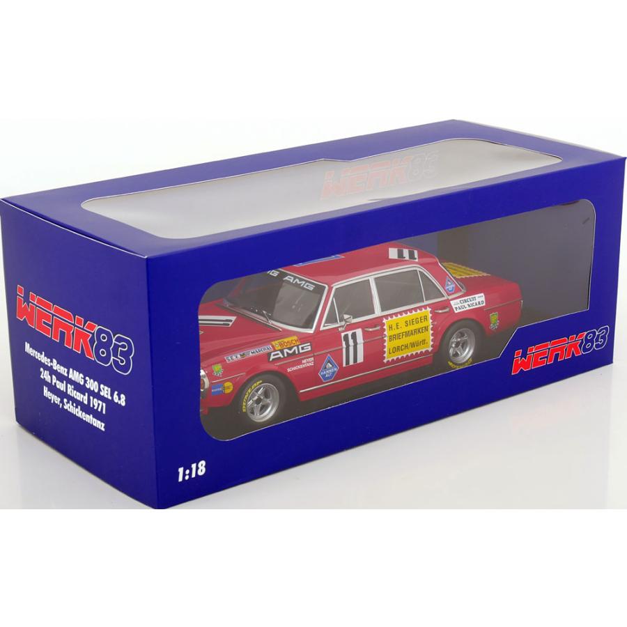 新発売 Werk83 1/18 Mercedes Benz AMG 300 SEL 6.3 #11 24h Paul
