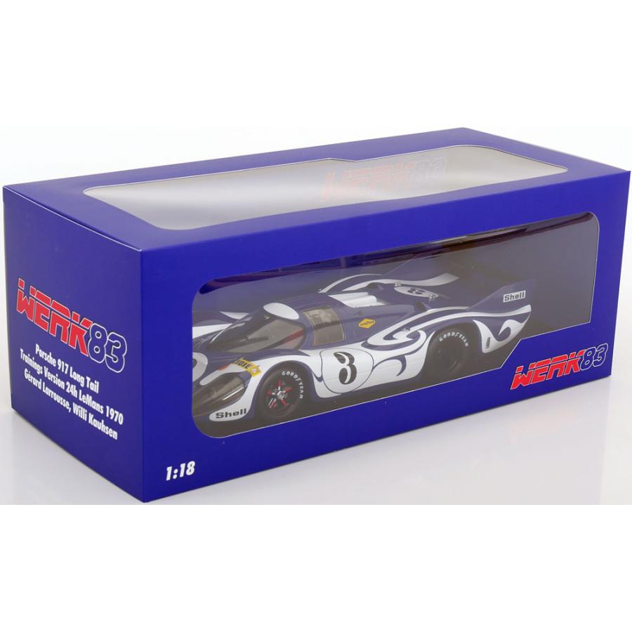 新発売！ Werk83 1/18 Porsche 917 LH #3 1970 Hippie Look Larrousse