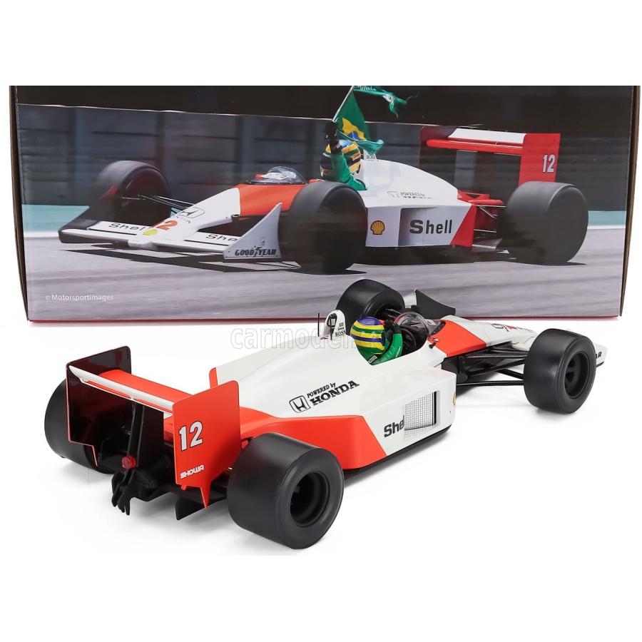 Werk83 1/18 McLaren Honda MP4/4 #12 DEMO RUN INTERLAGOS BRAZILIAN