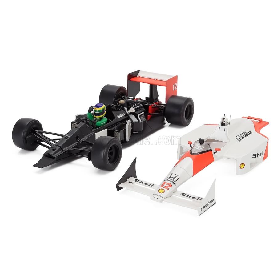 Werk83 1/18 McLaren Honda MP4/4 #12 DEMO RUN INTERLAGOS BRAZILIAN