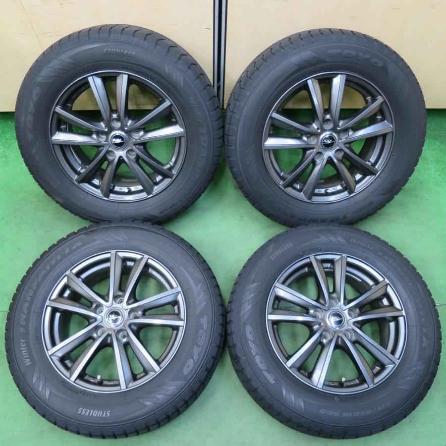バリ溝！20年！8.5分☆スタッドレス 215/65R16 トーヨー ウインター 