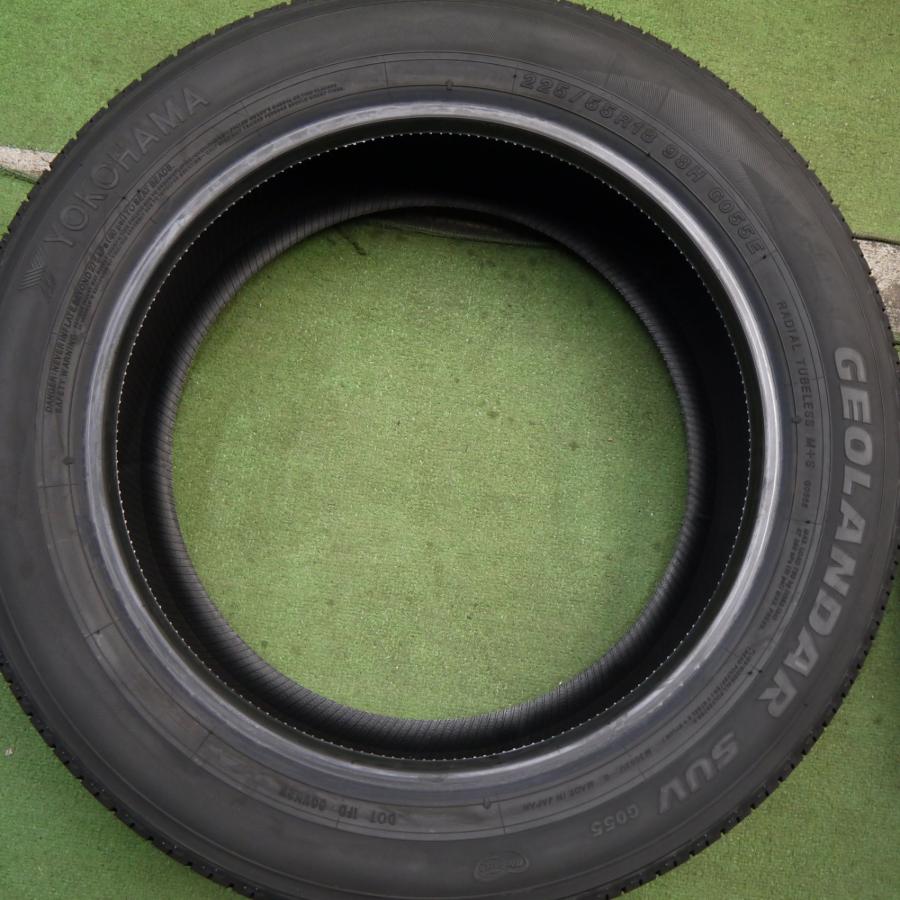 新車外し！25年☆225/55R18 ヨコハマ ジオランダー SUV G055 G055E