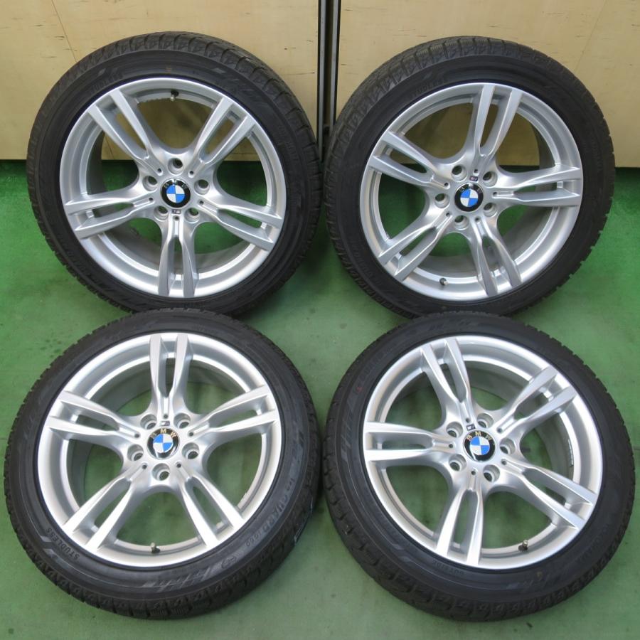 純正 F30/F31 18インチ ホイール＆スタッドレス　1本③ バリ溝！キレイ！9分☆BMW 3シリーズ F30 F31 純正 225/45R18 255
