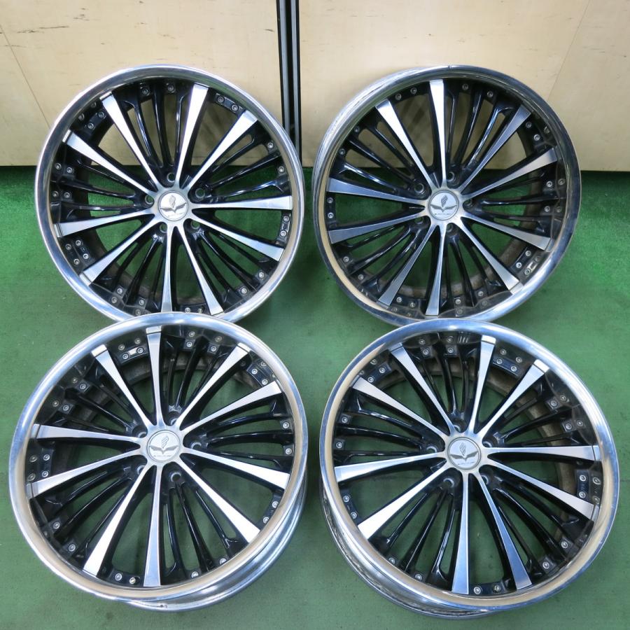 4本価格☆RAYS Black Fleet V350 20インチ ホイール レイズ ブラック