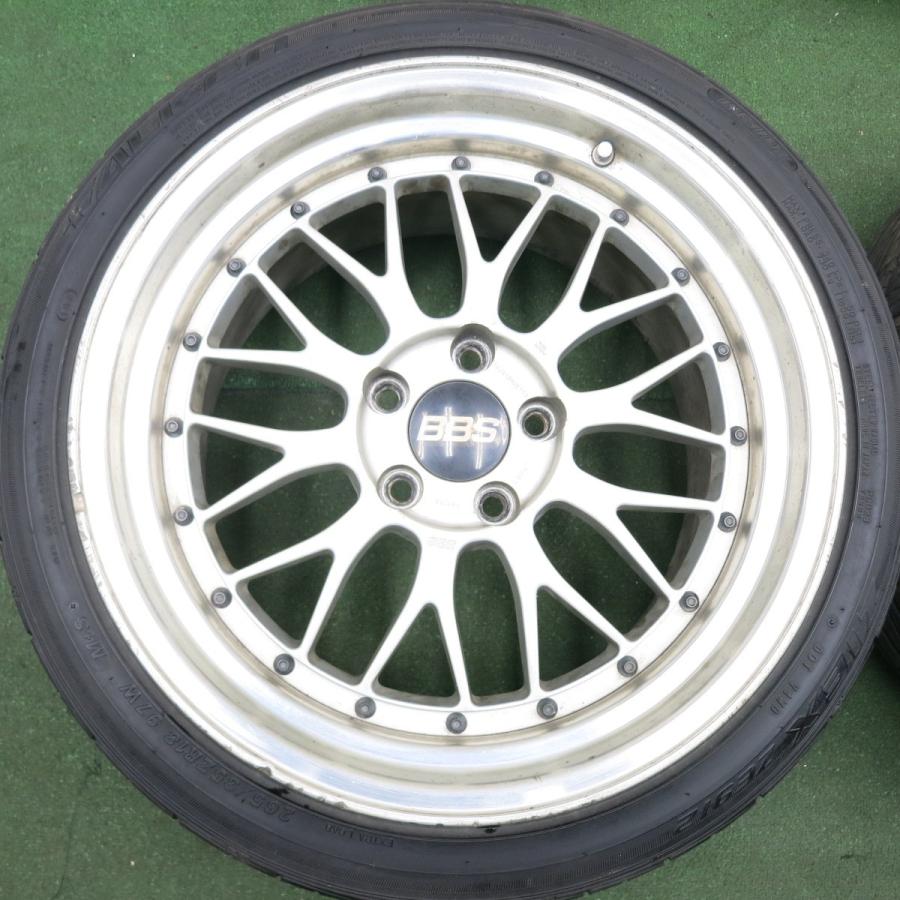 送料無料* 4本価格☆希少 BBS LM082 LM083 215/40R18 265/35R18 