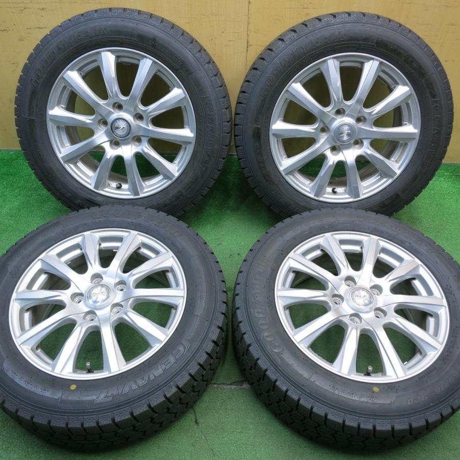 バリ溝！22年！9.5分以上☆スタッドレス 205/60R16 グッドイヤー 