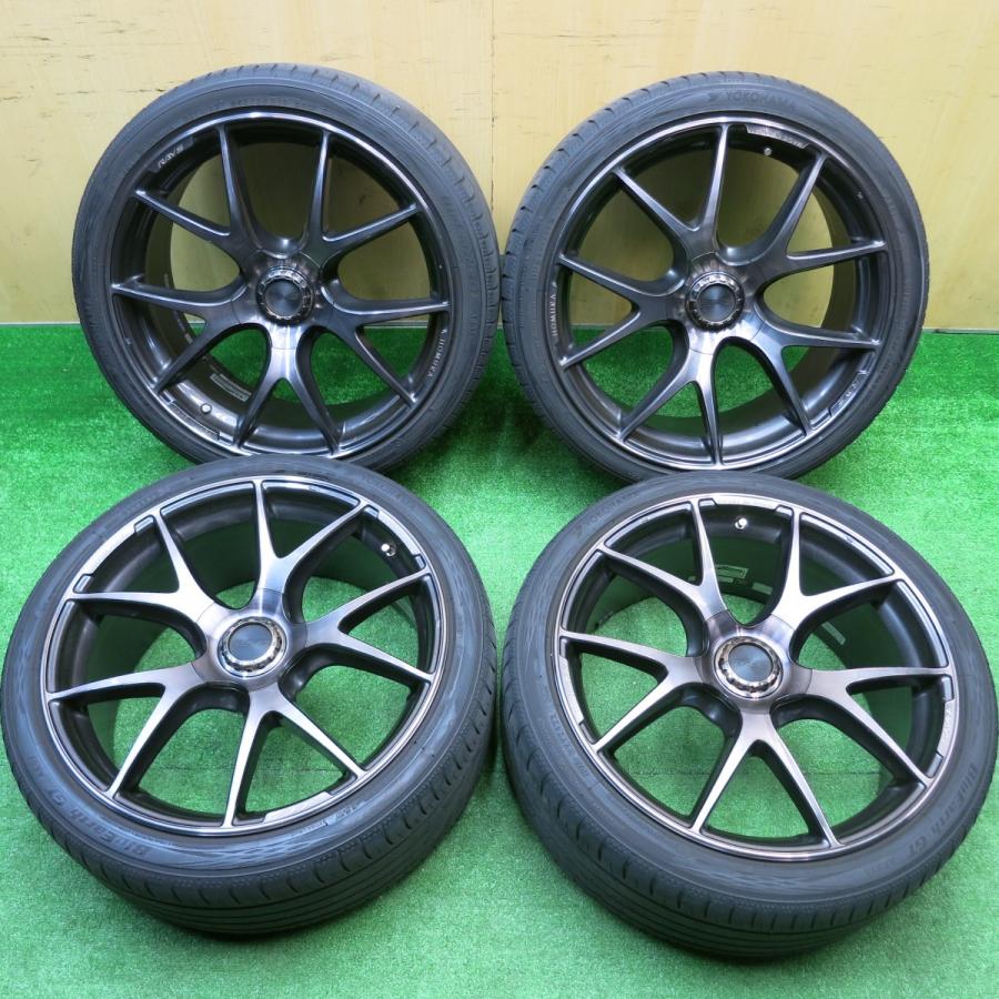 4本価格！22年☆RAYS HOMURA 2X5S 245/35R19 ヨコハマ BluEarth-GT 