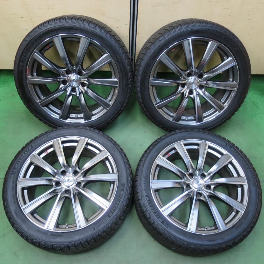 バリ溝！21年！9.5分☆LEONIS SL 245/40R19 スタッドレス ミシュラン X