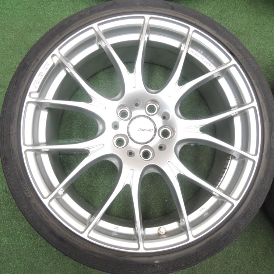 送料無料* 4本価格☆RAYS HOMURA 2X7 225/40R19 グッドイヤー イーグル