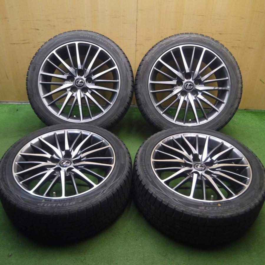 センサー付 バリ溝 綺麗 9分☆レクサス LS600 Fスポーツ 純正 245